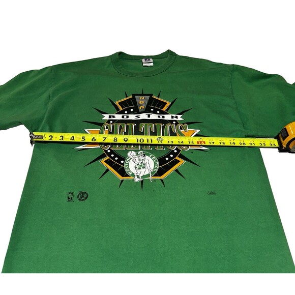 Logo 7 Celtics Shirt Men's Size XL 80s Vintage Single Stich Boston NBA Made USA - Picture 8 of 10